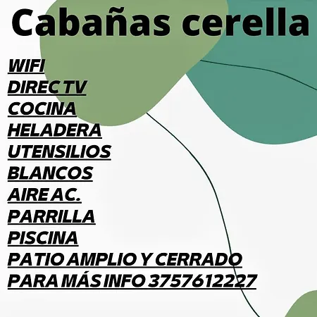 Cabanas Cerella Puerto Iguazu Exterior photo